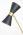 Italian floor lamp, probably Stillnovo, 1950's